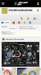 Mobile Screenshot of murderousbusiness.deviantart.com