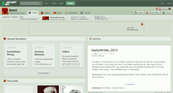 Desktop Screenshot of betnii.deviantart.com
