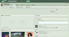 Desktop Screenshot of eaderbreca.deviantart.com