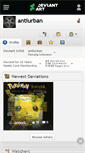Mobile Screenshot of antiurban.deviantart.com