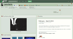 Desktop Screenshot of cypher98p284.deviantart.com