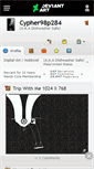 Mobile Screenshot of cypher98p284.deviantart.com