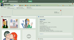 Desktop Screenshot of nightcat88.deviantart.com