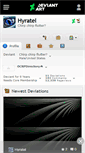 Mobile Screenshot of hyratel.deviantart.com