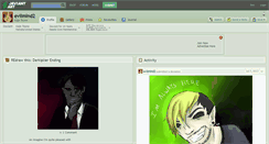 Desktop Screenshot of evilmind2.deviantart.com