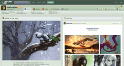Desktop Screenshot of mattwatier.deviantart.com