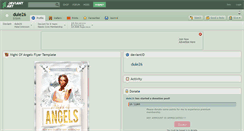 Desktop Screenshot of dule26.deviantart.com