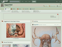 Tablet Screenshot of napper5565.deviantart.com