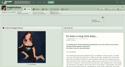 Desktop Screenshot of delightfulstock.deviantart.com
