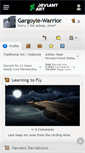 Mobile Screenshot of gargoyle-warrior.deviantart.com