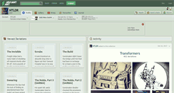Desktop Screenshot of ntldr.deviantart.com