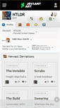 Mobile Screenshot of ntldr.deviantart.com