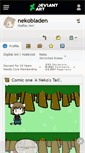 Mobile Screenshot of nekobladen.deviantart.com