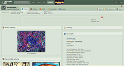 Desktop Screenshot of lowercasej.deviantart.com