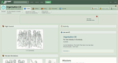 Desktop Screenshot of organisation-ciii.deviantart.com