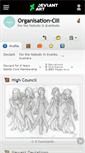 Mobile Screenshot of organisation-ciii.deviantart.com
