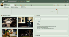 Desktop Screenshot of lasuna.deviantart.com