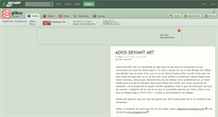 Desktop Screenshot of gillboy.deviantart.com