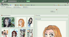 Desktop Screenshot of lastene.deviantart.com