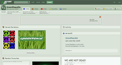 Desktop Screenshot of greenpeaceda.deviantart.com