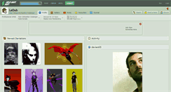 Desktop Screenshot of ledub.deviantart.com