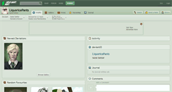 Desktop Screenshot of liquoricepants.deviantart.com