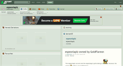 Desktop Screenshot of espeonlaplz.deviantart.com