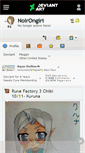 Mobile Screenshot of noirongiri.deviantart.com