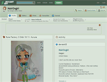 Tablet Screenshot of noirongiri.deviantart.com