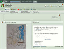 Tablet Screenshot of daisuke008.deviantart.com