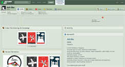 Desktop Screenshot of doll-like.deviantart.com