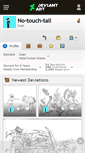 Mobile Screenshot of no-touch-tail.deviantart.com