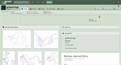 Desktop Screenshot of guildedwings.deviantart.com