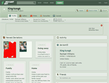 Tablet Screenshot of king-kong6.deviantart.com