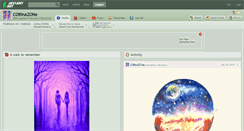 Desktop Screenshot of corinazone.deviantart.com