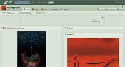 Desktop Screenshot of mechagodzilla.deviantart.com