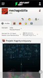 Mobile Screenshot of mechagodzilla.deviantart.com