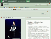 Tablet Screenshot of deadmizi.deviantart.com