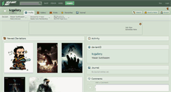 Desktop Screenshot of kcgallery.deviantart.com