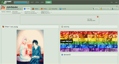 Desktop Screenshot of just4sasuke.deviantart.com