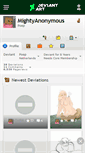 Mobile Screenshot of mightyanonymous.deviantart.com
