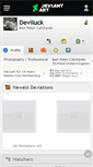 Mobile Screenshot of deviluck.deviantart.com