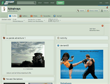Tablet Screenshot of liyinalways.deviantart.com