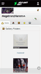 Mobile Screenshot of megatronzharem.deviantart.com