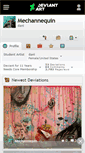 Mobile Screenshot of mechannequin.deviantart.com