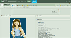 Desktop Screenshot of angiekitwill.deviantart.com