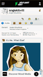 Mobile Screenshot of angiekitwill.deviantart.com