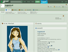 Tablet Screenshot of angiekitwill.deviantart.com