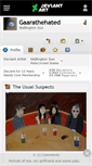 Mobile Screenshot of gaarathehated.deviantart.com