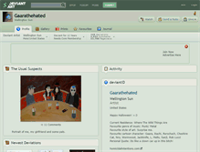 Tablet Screenshot of gaarathehated.deviantart.com